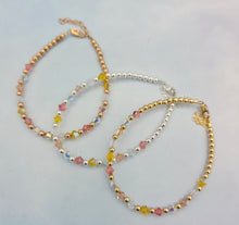 Load image into Gallery viewer, "Georgia Peach" Crystal Bracelet  - Marie's Exclusive Our Whole Heart