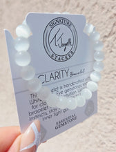 Load image into Gallery viewer, White Cat's Eye Clarity Stacker - TJazelle