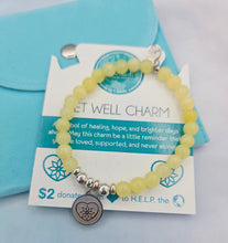 Load image into Gallery viewer, Get Well Bracelet - TJazelle HELP Collection