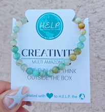 Load image into Gallery viewer, Multi Amazonite "Creativity" Stacker - TJazelle HELP
