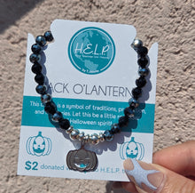 Load image into Gallery viewer, Jack O Lantern Bracelet - TJazelle HELP Collection