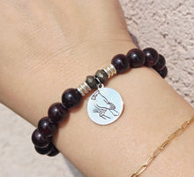 Load image into Gallery viewer, "Cardinal" Silver Charm Bracelet - TJazelle