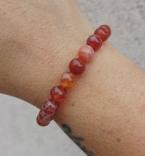 Load image into Gallery viewer, Orange Fire Agate Stacker - TJazelle