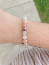 Load image into Gallery viewer, "Love" Strawberry Quartz Stacker - TJazelle