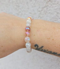 Load image into Gallery viewer, "Love" Strawberry Quartz Stacker - TJazelle