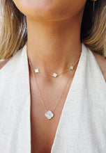 Load image into Gallery viewer, Mother of Pearl Clovers Necklace - Our Whole Heart *Retired Style*