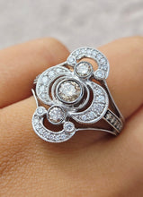 Load image into Gallery viewer, Le Vian Chocolatier® Ring featuring .30 cts. Chocolate Diamonds®, .56 Vanilla Diamonds® set in 14K Vanilla Gold®