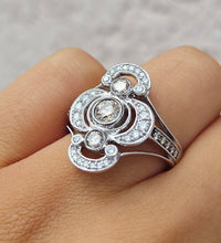Load image into Gallery viewer, Le Vian Chocolatier® Ring featuring .30 cts. Chocolate Diamonds®, .56 Vanilla Diamonds® set in 14K Vanilla Gold®