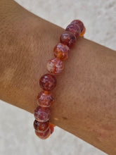Load image into Gallery viewer, Orange Fire Agate Stacker - TJazelle
