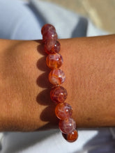Load image into Gallery viewer, Orange Fire Agate Stacker - TJazelle