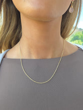 Load image into Gallery viewer, Y Adjustable Cable Chain - 14K Yellow Gold