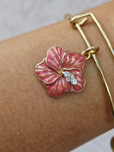 Load image into Gallery viewer, Hibiscus Charm Bangle - Alex and Ani