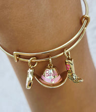 Load image into Gallery viewer, Barbie™ Western Trio Charm Bangle - Alex and Ani