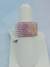 Load image into Gallery viewer, Rose Gold Pave Ring-Swarovski Crystal Element