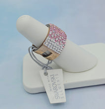 Load image into Gallery viewer, Rose Gold Pave Ring-Swarovski Crystal Element