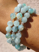 Load image into Gallery viewer, "Blissfully Blue" Aqua Marie's Exclusive Bracelet - TJazelle