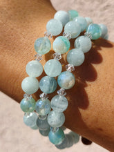 Load image into Gallery viewer, "Blissfully Blue" Aqua Marie's Exclusive Bracelet - TJazelle