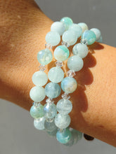 Load image into Gallery viewer, "Blissfully Blue" Aqua Marie's Exclusive Bracelet - TJazelle