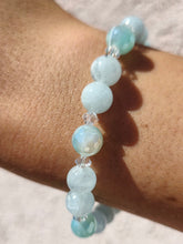 Load image into Gallery viewer, "Blissfully Blue" Aqua Marie's Exclusive Bracelet - TJazelle