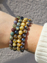 Load image into Gallery viewer, Golden Tigers Eye Stacker Beaded Bracelet - Elena Michele