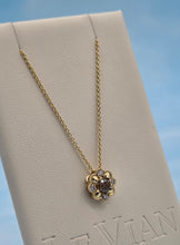 Load image into Gallery viewer, Chocolate Diamond Flower Necklace - Le Vian® Pendant - 14K Yellow Gold