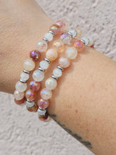Load image into Gallery viewer, "Strawberry Moon" Strawberry Quartz &amp; White Crystal Exclusive - Marie's x TJazelle