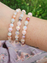 Load image into Gallery viewer, "Strawberry Kisses" Strawberry Quartz &amp; Pink Selenite Exclusive - Marie's x TJazelle
