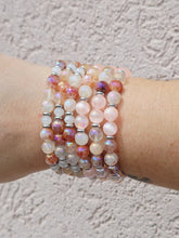 Load image into Gallery viewer, "Strawberry Kisses" Strawberry Quartz &amp; Pink Selenite Exclusive - Marie's x TJazelle