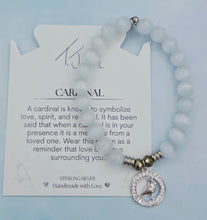 Load image into Gallery viewer, Cardinal Beaded Bracelet - TJazelle