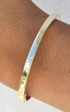 Load image into Gallery viewer, Polished Gold Bangle Bracelet - 14k Yellow Gold