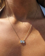 Load image into Gallery viewer, The Perfect Pair "Toi Et Moi" Necklace  - 14K Gold