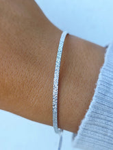 Load image into Gallery viewer, Mini Glacier Soft Flex Bracelet - 14K White Gold