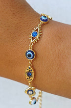 Load image into Gallery viewer, Evil Eye Linear Bracelet - Alex and Ani