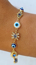 Load image into Gallery viewer, Evil Eye Linear Bracelet - Alex and Ani