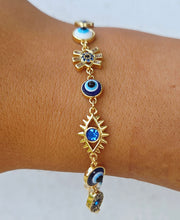 Load image into Gallery viewer, Evil Eye Linear Bracelet - Alex and Ani
