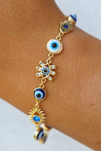 Load image into Gallery viewer, Evil Eye Linear Bracelet - Alex and Ani