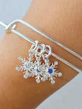Load image into Gallery viewer, Snowflake Multi Charm Bracelet - Alex and Ani