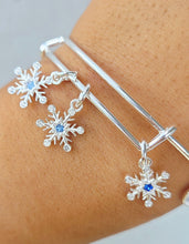 Load image into Gallery viewer, Snowflake Multi Charm Bracelet - Alex and Ani