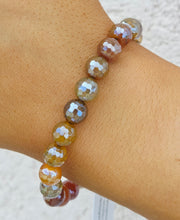 Load image into Gallery viewer, Mystic Brown/Yellow Agate Beaded Bracelet - Elena Michele