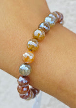 Load image into Gallery viewer, Mystic Brown/Yellow Agate Beaded Bracelet - Elena Michele