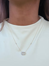 Load image into Gallery viewer, “Soulmates” Interlocking Circle Necklace-14K Gold