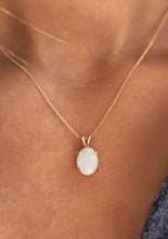 Load image into Gallery viewer, Opal necklace - 14K Gold