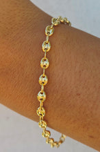 Load image into Gallery viewer, Gucci Link Style Bracelet  -14K Yellow Gold