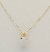 Load image into Gallery viewer, Opal necklace - 14K Gold