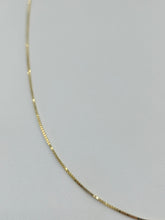 Load image into Gallery viewer, 16-18" Box Chain - 14K Gold