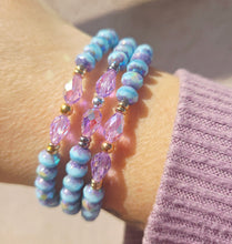 Load image into Gallery viewer, Ivy Nirvana (Blue/Purple) Beaded Bracelet - Stash