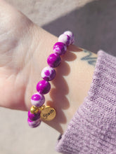 Load image into Gallery viewer, Bella on Rainflower Tie Dye Beaded Bracelet - Stash