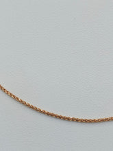 Load image into Gallery viewer, 20” Wheat Chain - 14K Rose Gold