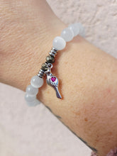 Load image into Gallery viewer, Cardinal CZ Silver Charm Bracelet - TJazelle