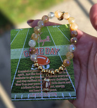 Load image into Gallery viewer, Game Day Football Charm Bracelet - TJazelle Limited Edition